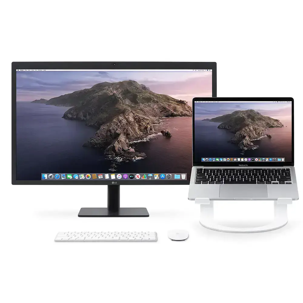 Алюмінієва підставка Twelve South Curve для MacBook - White (HP8C2)